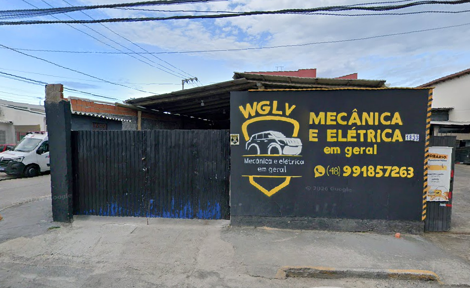 Fachada da WGLV Mec&acirc;nica e El&eacute;trica em S&atilde;o Jos&eacute; - SC